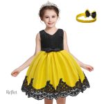 Robe princesse fille pour occasions spéciales