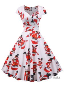 Robe élégante de style rétro pour les amoureux de la mode
