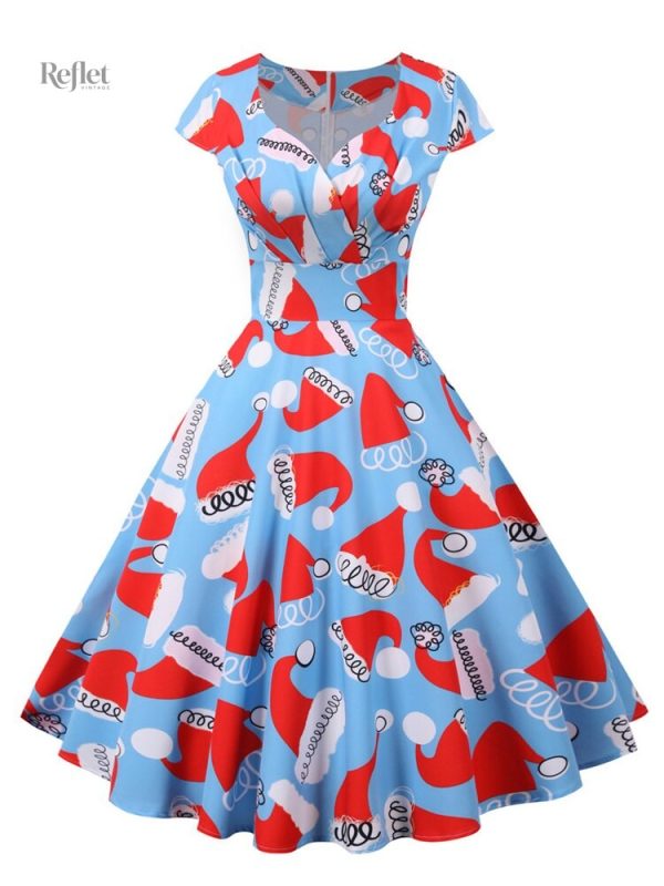 Robe de soirée vintage avec un air champêtre