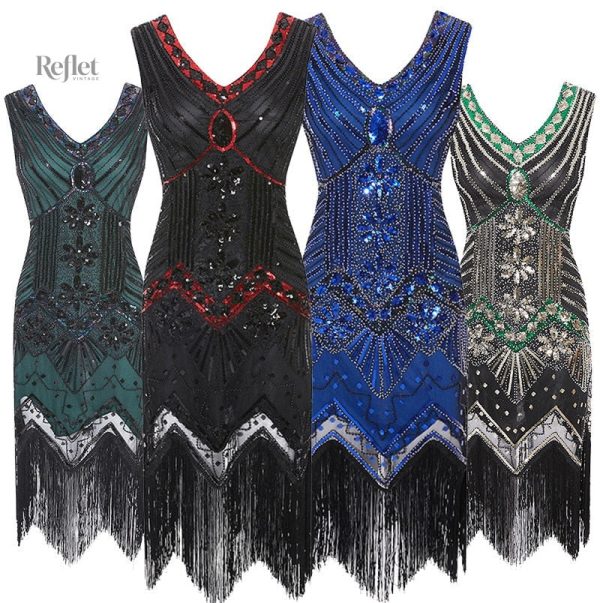 robe-charleston-annees-30-1 Robe Charleston Années 30 pour un look rétro élégant