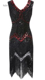 Robe années 30 au design intemporel et chic