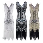 Robe Charleston vintage pour soirées dansantes
