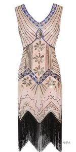 Style rétro avec cette robe années 30 chic