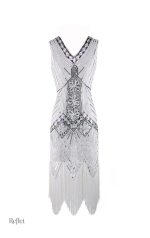 Robe Charleston féminine, parfaite pour événements