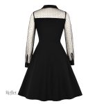 Robe année 40 avec ceinture