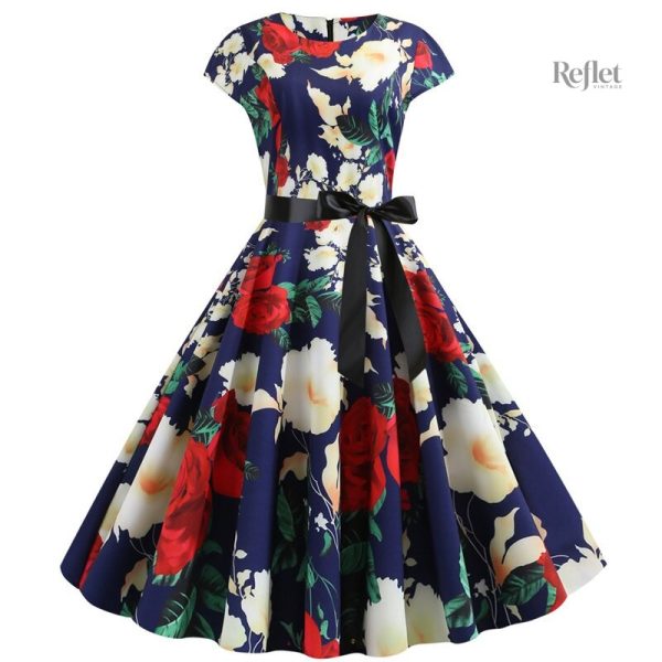 Mode chic années 40, tissu soigné