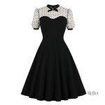 Robe Chic Année 40, style vintage inspiré des années 40