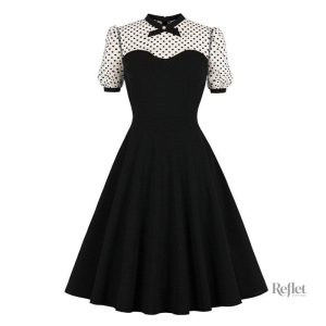 Robe Chic Année 40, style vintage inspiré des années 40