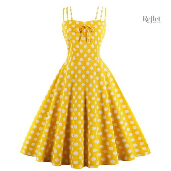 Robe vintage élégante pour les soirées d'été