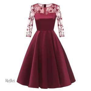 Robe Chic Femme Années 40
