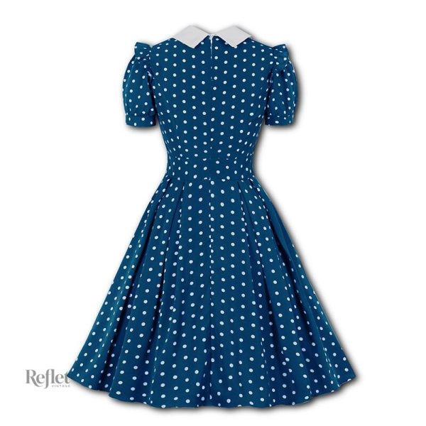 Robe vintage chic des années 40