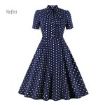 Robe vintage années 40, style civil élégant