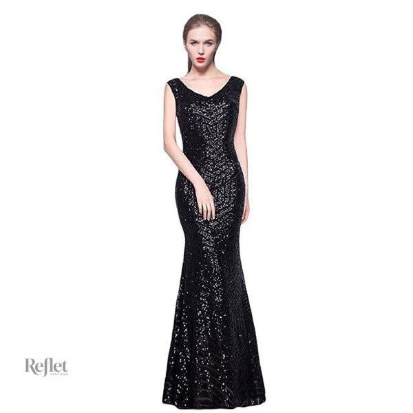 Robe rétro des années 20 pour femmes