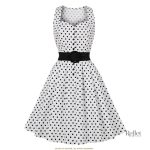 Robe Classique Année 50, style vintage élégant