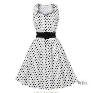 Robe Classique Année 50, style vintage élégant