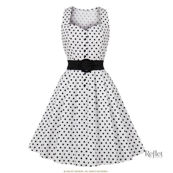 robe-classique-annee-50-1 Robe Classique Année 50, style vintage élégant