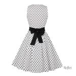 Robe vintage, look rétro chic des années 50