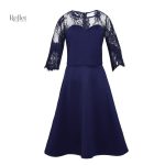 Robe Cocktail Année 40 en style vintage