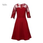 Robe de soirée années 40 pour une allure chic