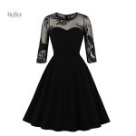 Robe classique année 40, parfaite pour cocktails