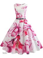Robe anniversaire années 50, élégante et raffinée