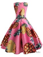 Robe élégante années 50, parfait pour événements chics
