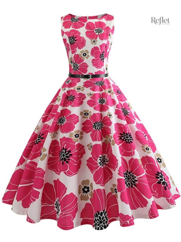 Look vintage avec cette robe cocktail années 50