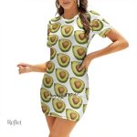 Robe cocktail féminine, touche vintage des années 70