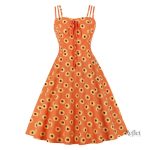 Robe de cocktail rétro inspirée des années 30