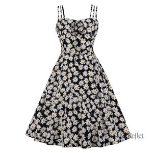Robe à la mode des années 30, chic et festive