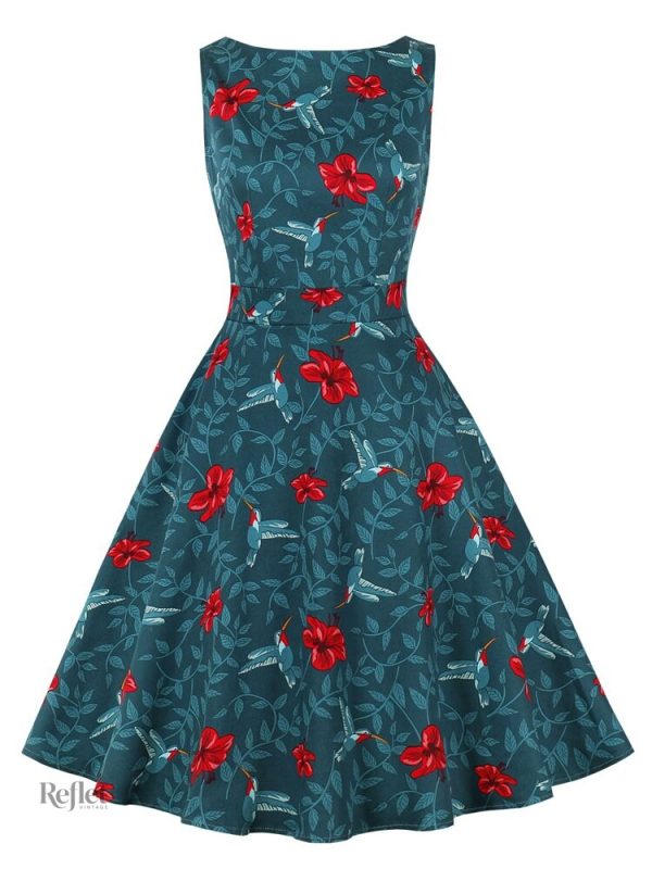 Robe classique inspirée du style des années 50