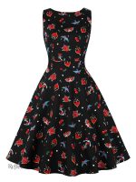 Robe de soirée vintage pour un look des années 50