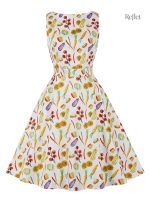 Robe chic idéale pour événements vintage années 50