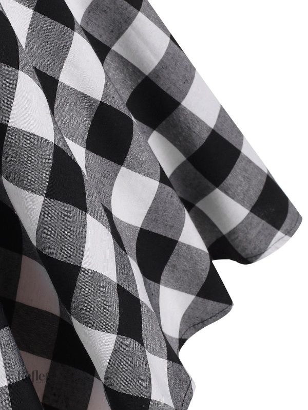 Robe années 50 en tissu léger et confortable