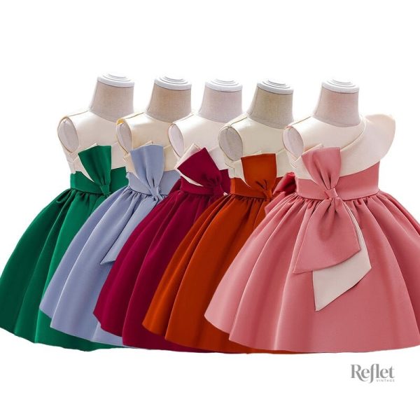 Robe colorée style princesse pour enfant