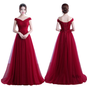 Robe féminine coupe princesse, style classique et intemporel