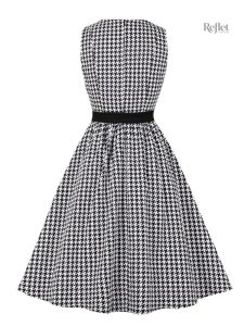 Robe vintage, style années 50, coupe classique