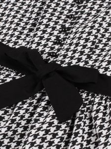 Robe rétro, silhouette des années 50, look chic