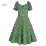 Robe courte style années 40