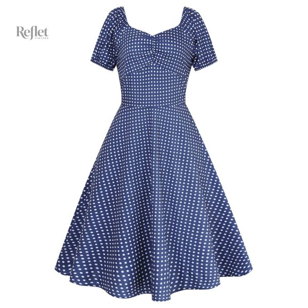 Robe années 40 esprit vintage