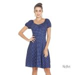 Robe d'été années 40 élégante