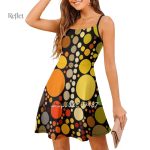 Robe vintage années 70 à motifs