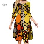Robe années 70, parfaite pour des soirées