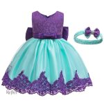 Robe Princesse Bleue pour Fille