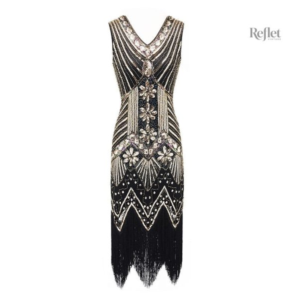 robe-crayon-noir-annee-30-1 Robe Crayon Noir Année 30