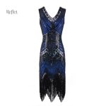 Élégance à la mode des années 30 avec robe noire