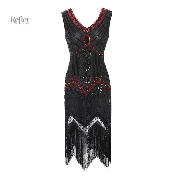 Robe Crayon Noir Année 30 - vue 3