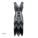 Robe noir crayon, esthétique des années 30
