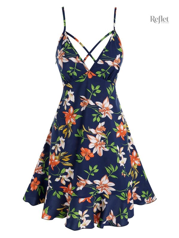 Robe élégante années 50