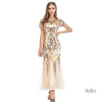 Robe de bal vintage inspirée des années 20